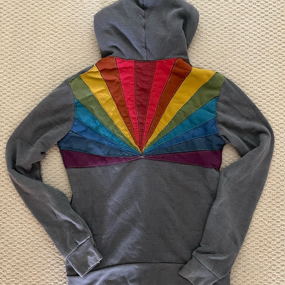 Aviator Nation sunburst hoodie xs